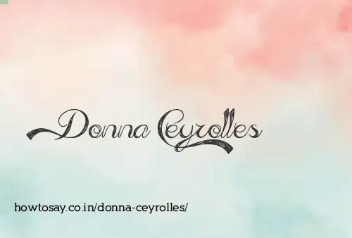 Donna Ceyrolles