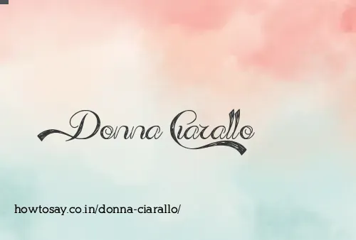 Donna Ciarallo