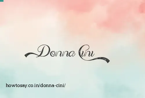 Donna Cini