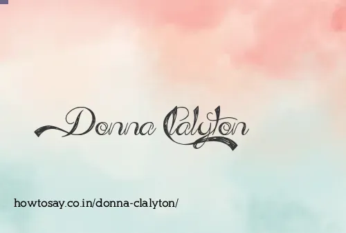 Donna Clalyton