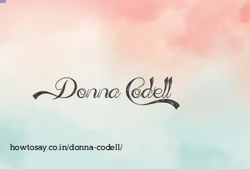 Donna Codell