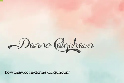 Donna Colquhoun