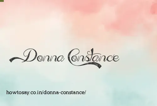 Donna Constance