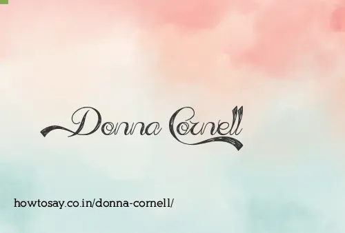 Donna Cornell