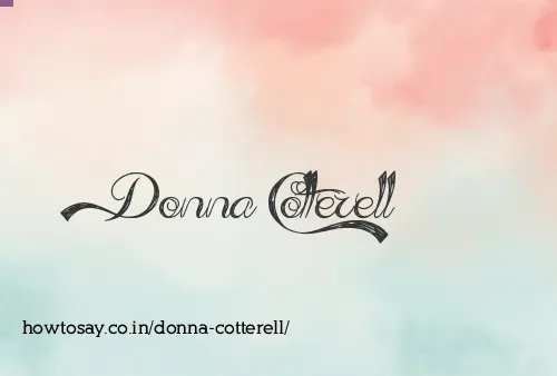 Donna Cotterell
