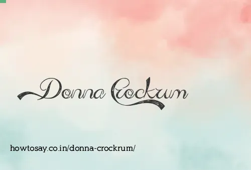 Donna Crockrum