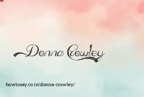 Donna Crowley