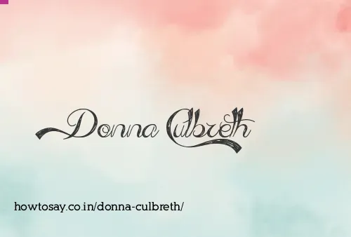 Donna Culbreth