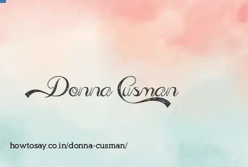 Donna Cusman