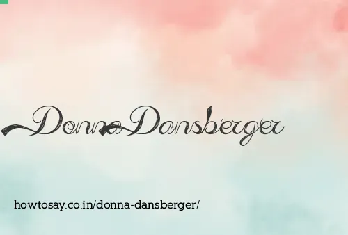 Donna Dansberger