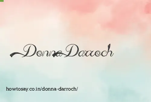 Donna Darroch