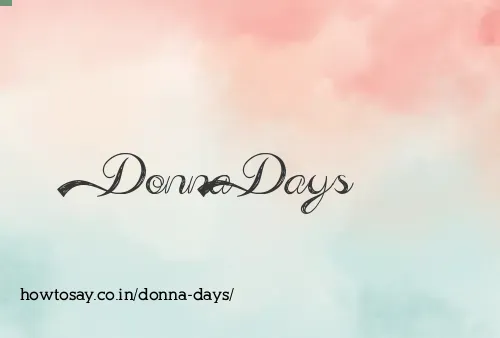 Donna Days