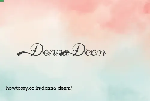 Donna Deem