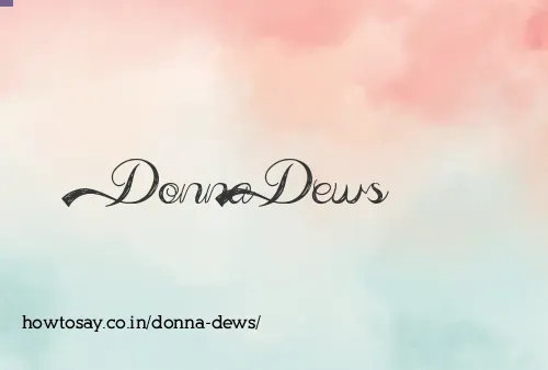 Donna Dews