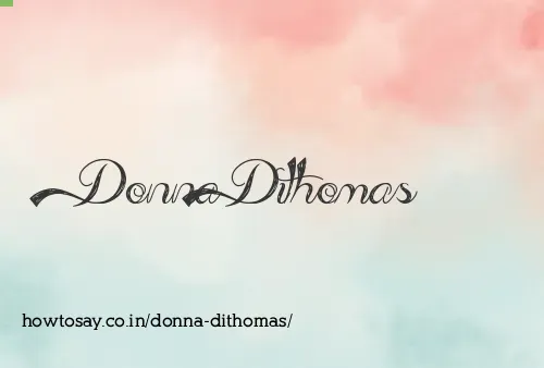 Donna Dithomas