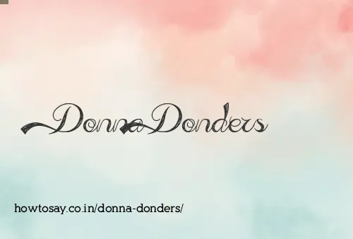 Donna Donders