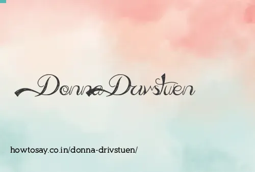 Donna Drivstuen