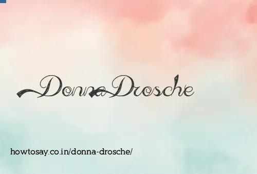 Donna Drosche