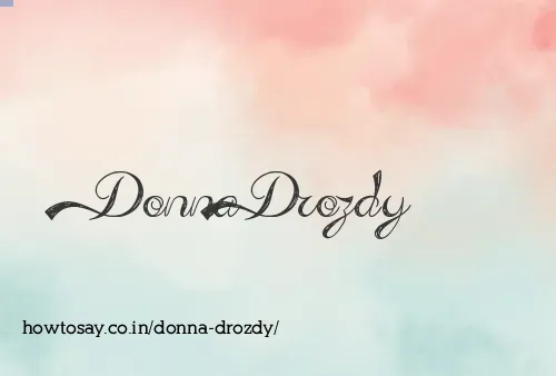 Donna Drozdy