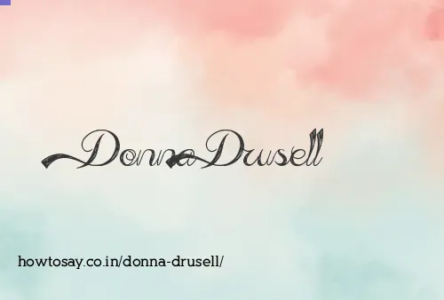 Donna Drusell