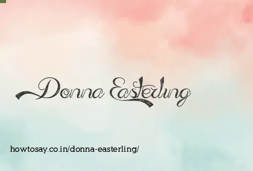 Donna Easterling