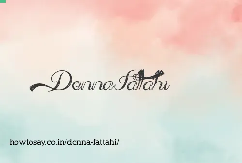 Donna Fattahi