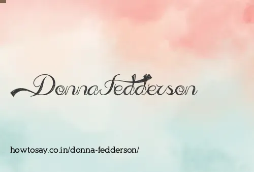 Donna Fedderson