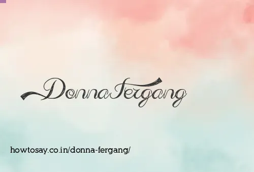 Donna Fergang
