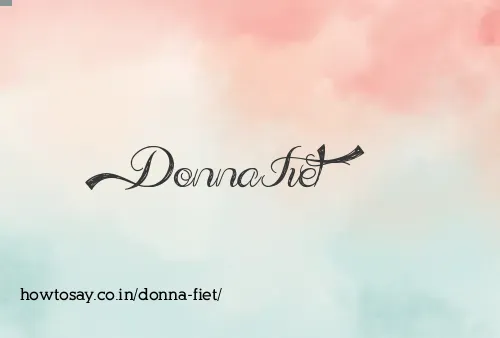 Donna Fiet