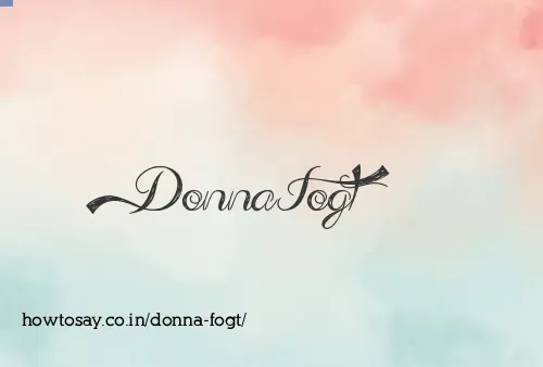 Donna Fogt