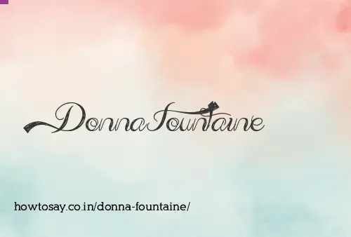 Donna Fountaine