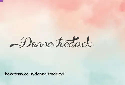 Donna Fredrick