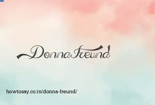 Donna Freund