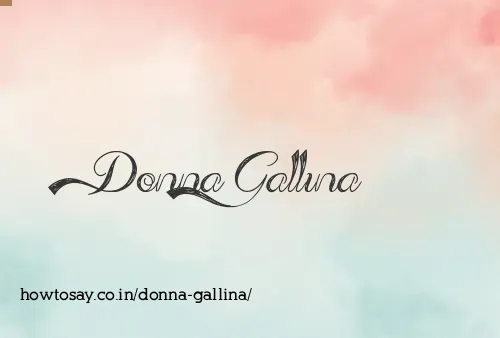 Donna Gallina
