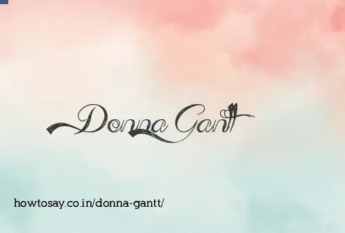 Donna Gantt