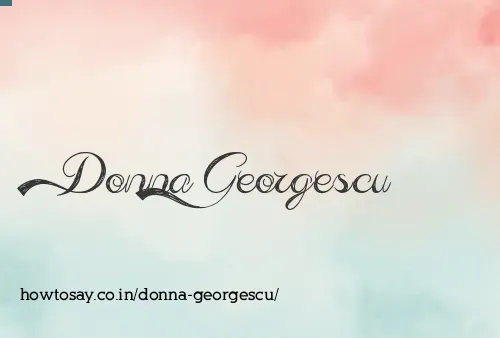 Donna Georgescu