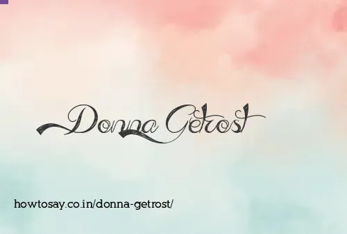 Donna Getrost