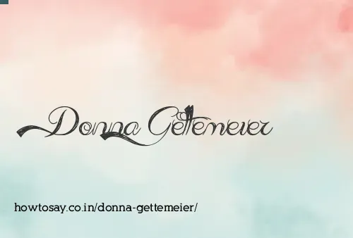 Donna Gettemeier