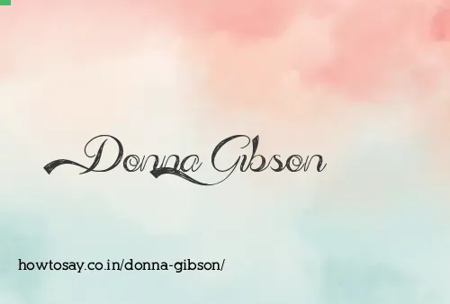 Donna Gibson