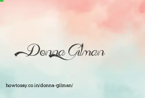Donna Gilman