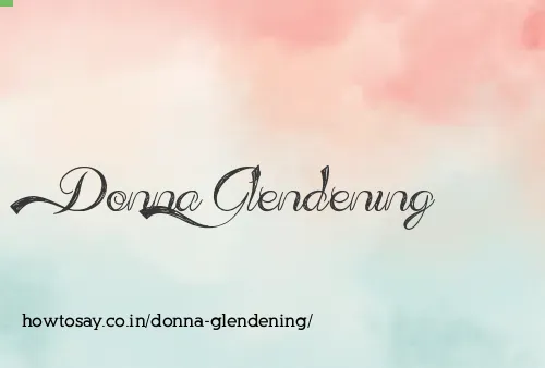 Donna Glendening