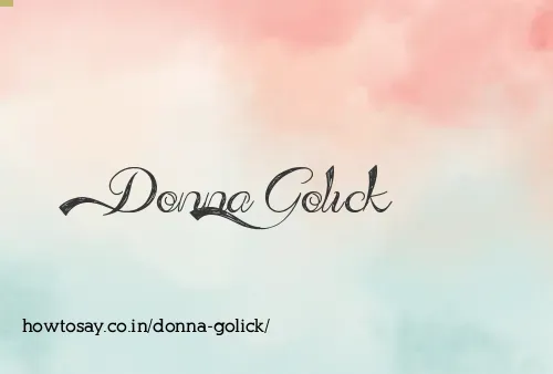 Donna Golick