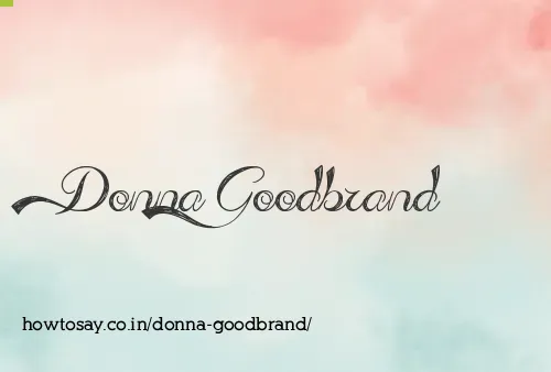Donna Goodbrand