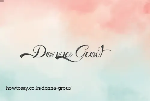 Donna Grout