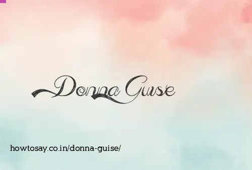Donna Guise
