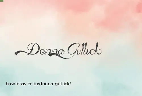 Donna Gullick