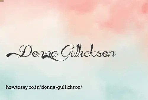 Donna Gullickson