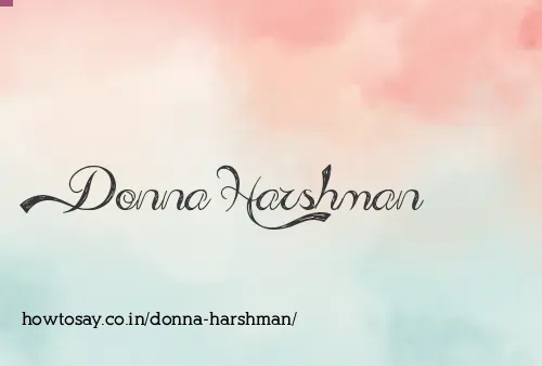 Donna Harshman
