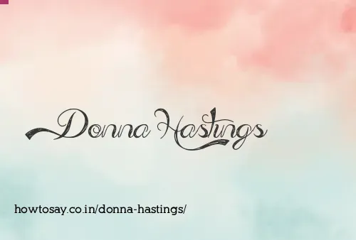 Donna Hastings