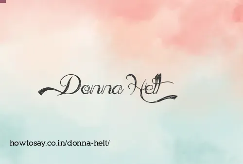 Donna Helt